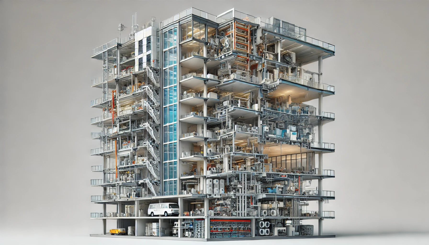 Maquette numérique BIM du centre aquatique de Porto-Vecchio