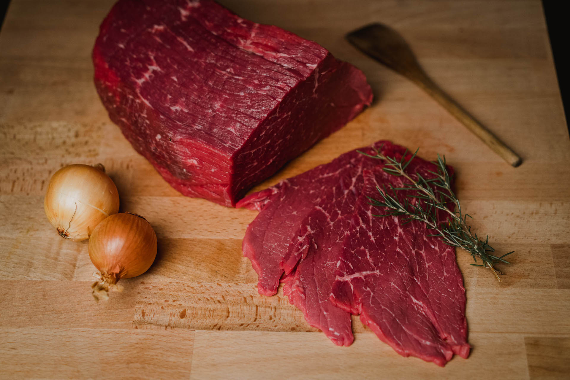 Viande préparée pour pierrade et plancha