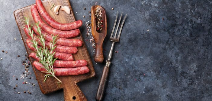 Saucisses natures